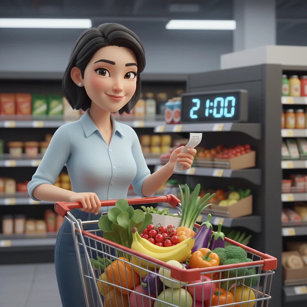 이마트 진접점 매장 전경 및 주차장 안내