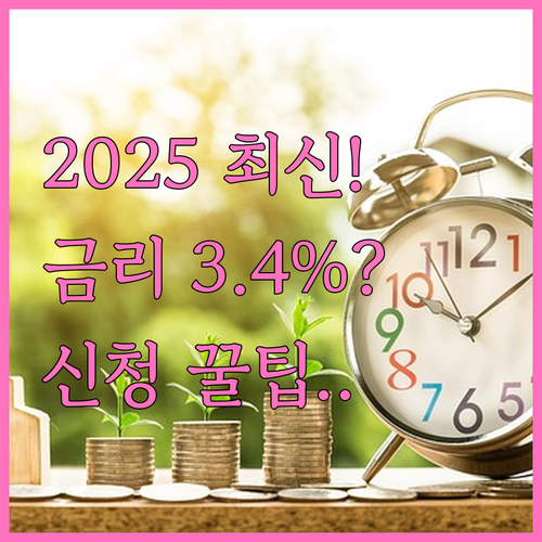 소상공인 정책자금 2025년 금리 3.4%, 계산방식부터 신청까지